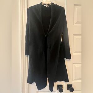 CAbi duster cardigan open front size xs